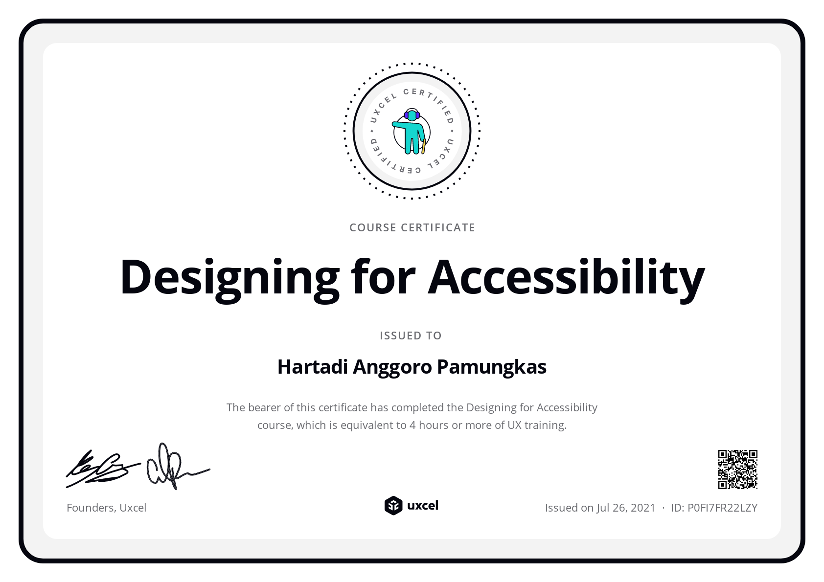 Hartadi Anggoro Pamungkas's certificate